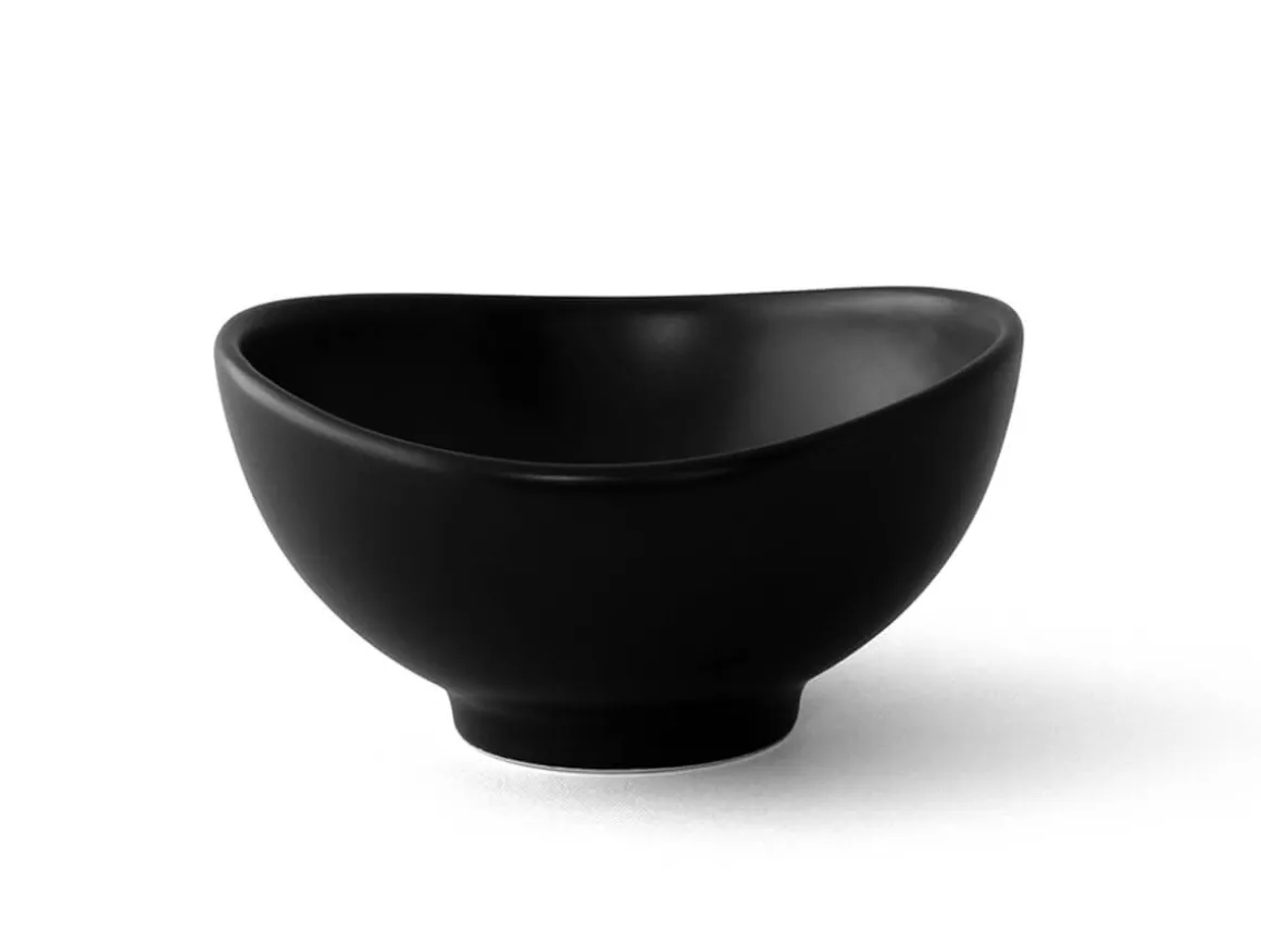 ORYOKI Reisschalen|Japanisches Porzellan*Schalen Infinity, 2 Größen, schwarz