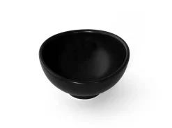ORYOKI Reisschalen|Japanisches Porzellan*Schalen Infinity, 2 Größen, schwarz