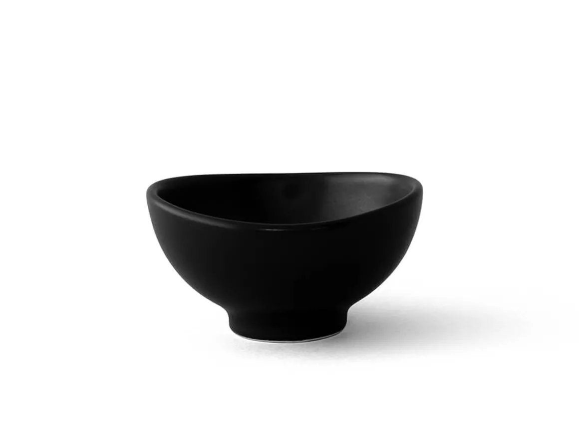ORYOKI Reisschalen|Japanisches Porzellan*Schalen Infinity, 2 Größen, schwarz