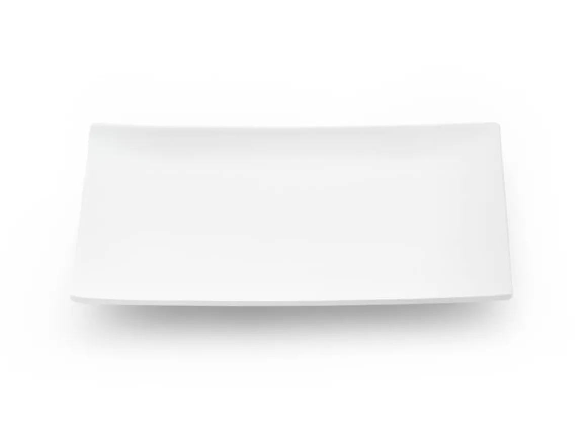 ORYOKI Sushi Teller|Japanisches Porzellan*Servierplatte Spazio, weiß, 2 Größen