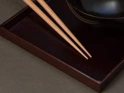 ORYOKI Sushi-Zubehör|Zubehör*Serviertablett Urushi aka tamenuri