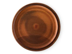 ORYOKI Holzschalen|Lacquerware*Servierteller Turari Sara L, braun