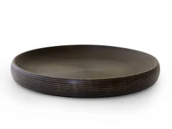ORYOKI Holzschalen|Lacquerware*Servierteller Turari Sara L, schwarz