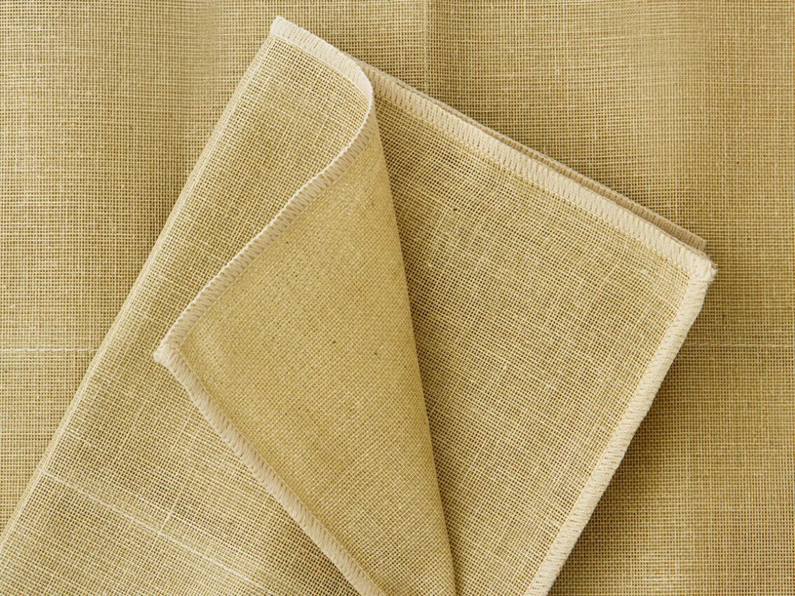 ORYOKI Zubehör*Serviette Bio Napkins, Green, 50cm x 50cm