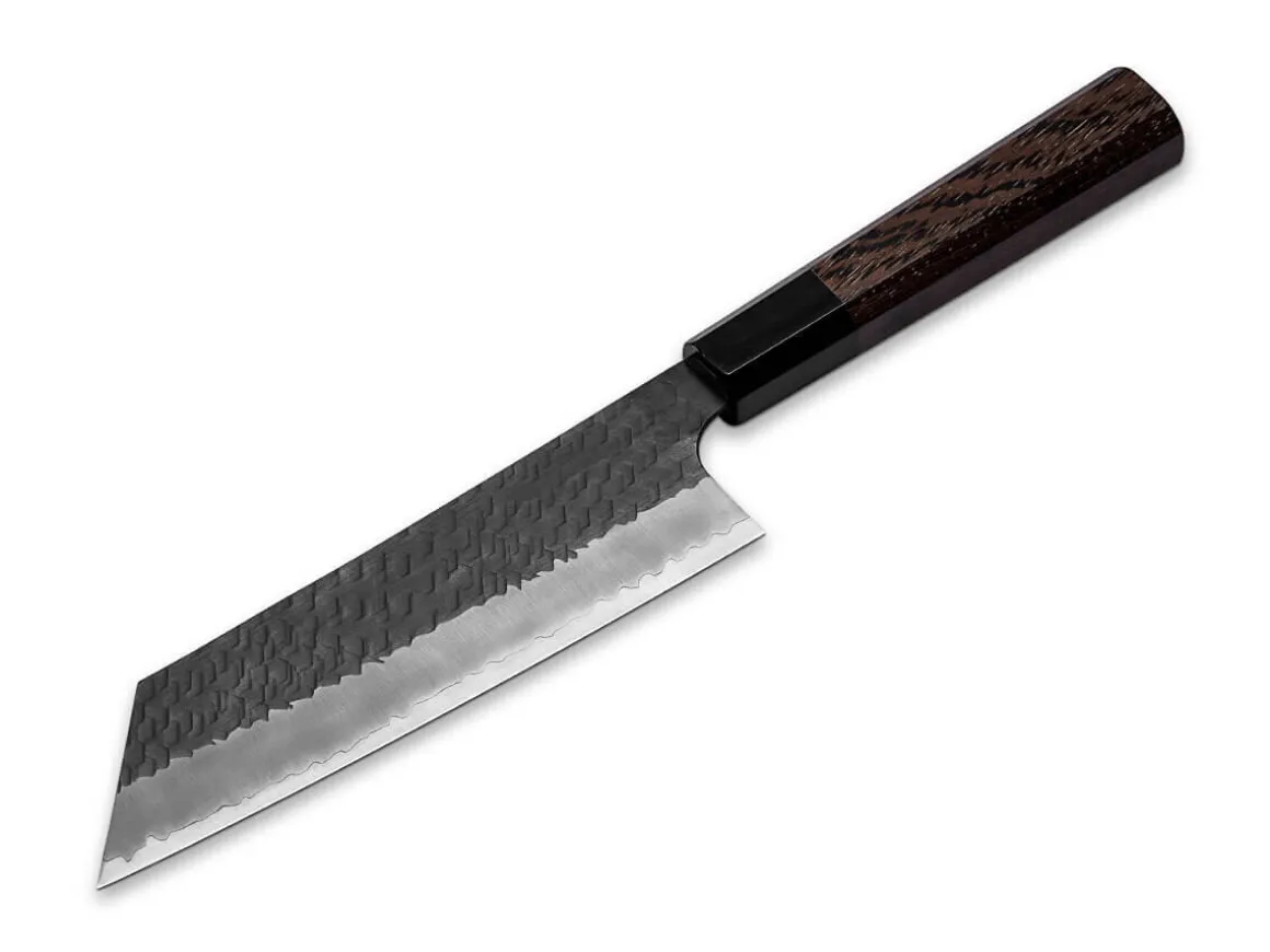 ORYOKI Nakiri Messer*SPG2 Kuroshiage Tsuchime Nakiri 180mm, Wenge Handle