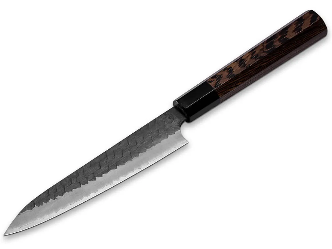 ORYOKI Petty Messer*SPG2 Kuroshiage Tsuchime Petty 150mm, Wenge Handle