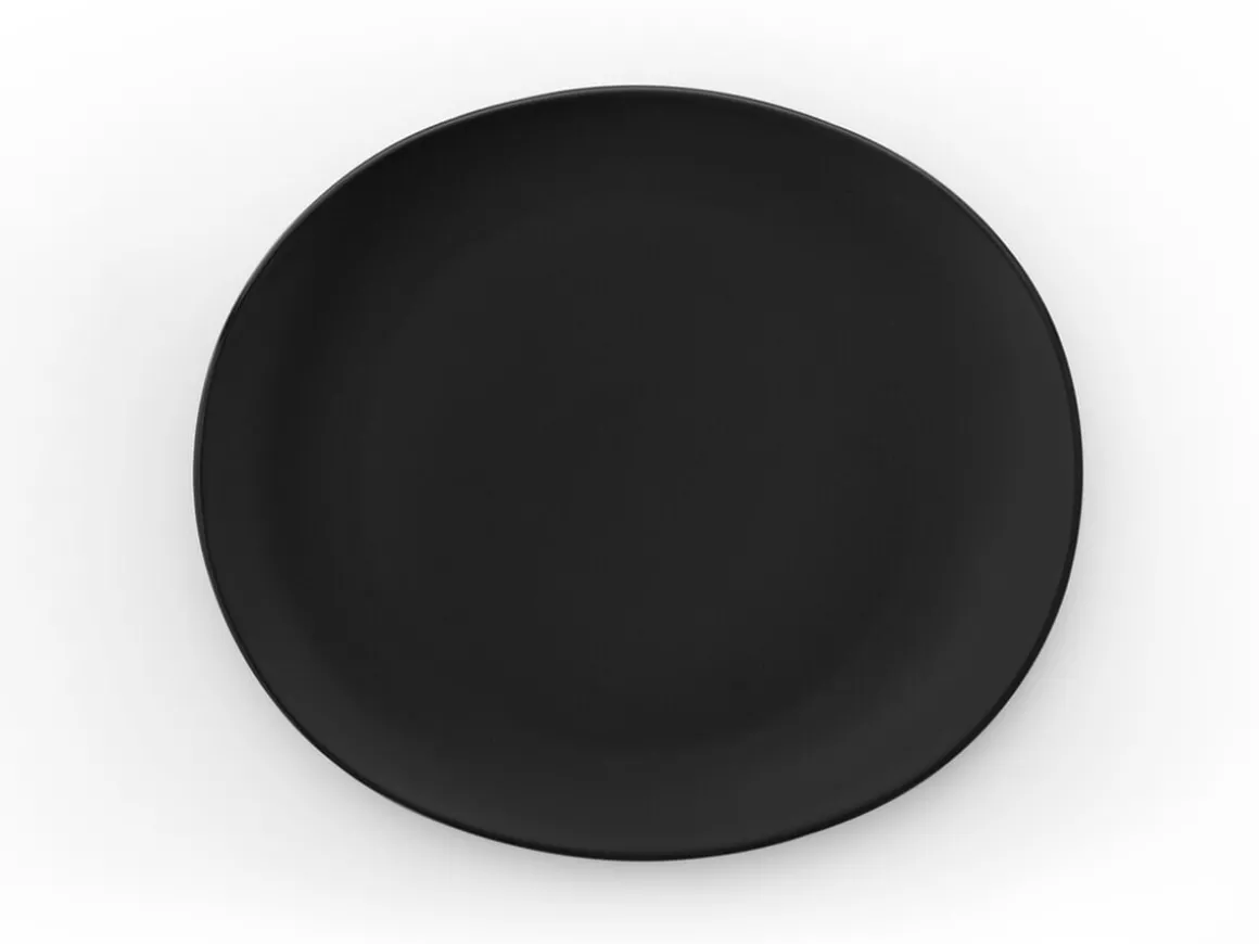 ORYOKI Sushi Teller|Japanisches Porzellan*Steingut Teller Infinity oval, 3 Größen