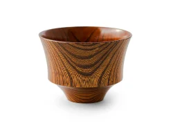 ORYOKI Holzschalen|Lacquerware*Suppenschale, Reisschale Koma, Urushi braun