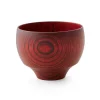 ORYOKI Holzschalen|Lacquerware*Suppenschale, Reisschale Mari, Urushi rot