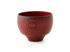 ORYOKI Holzschalen|Lacquerware*Suppenschale, Reisschale Mari, Urushi rot