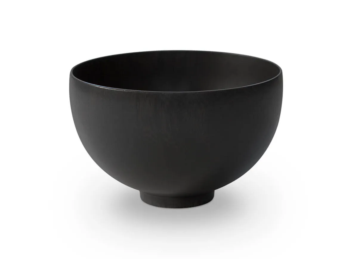 ORYOKI Holzschalen|Lacquerware*Suppenschale, Reisschale Sensai, Urushi schwarz
