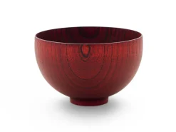 ORYOKI Holzschalen|Lacquerware*Suppenschale, Reisschale Sensai, Urushi rot