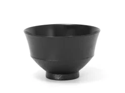 ORYOKI Holzschalen|Lacquerware*Suppenschale Urushi Keiryo, 240 ml, schwarz
