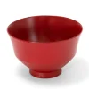 ORYOKI Holzschalen|Lacquerware*Suppenschale Urushi Keiryo, 240 ml, rot
