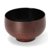ORYOKI Holzschalen|Lacquerware*Suppenschale Urushi Mizu duo black, 260 ml