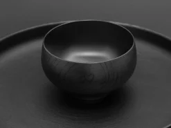 ORYOKI Holzschalen|Lacquerware*Suppenschüssel Kumi-wan M, 400 ml, marine