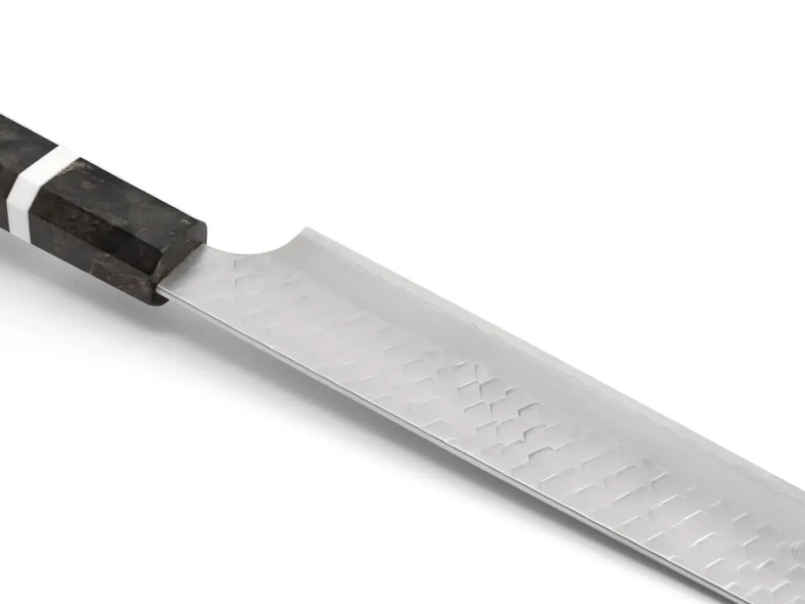 ORYOKI Sushi-Messer|Sashimi Messer*Sushimesser SPG2 Migaki Tsuchime Sujihiki 255, Birke