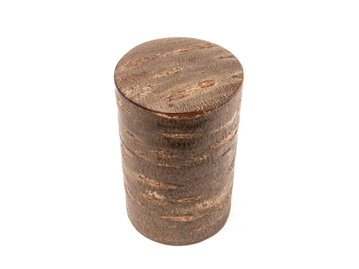 ORYOKI Teedosen*Teedose Kizutsu Kirschholz marmoriert, 80 g