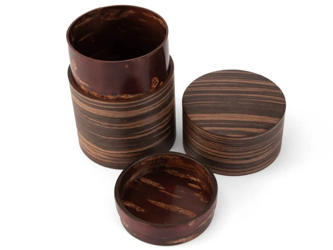 ORYOKI Teedosen*Teedose Obizutsu Ebony L, Kabazaiku, 150 g
