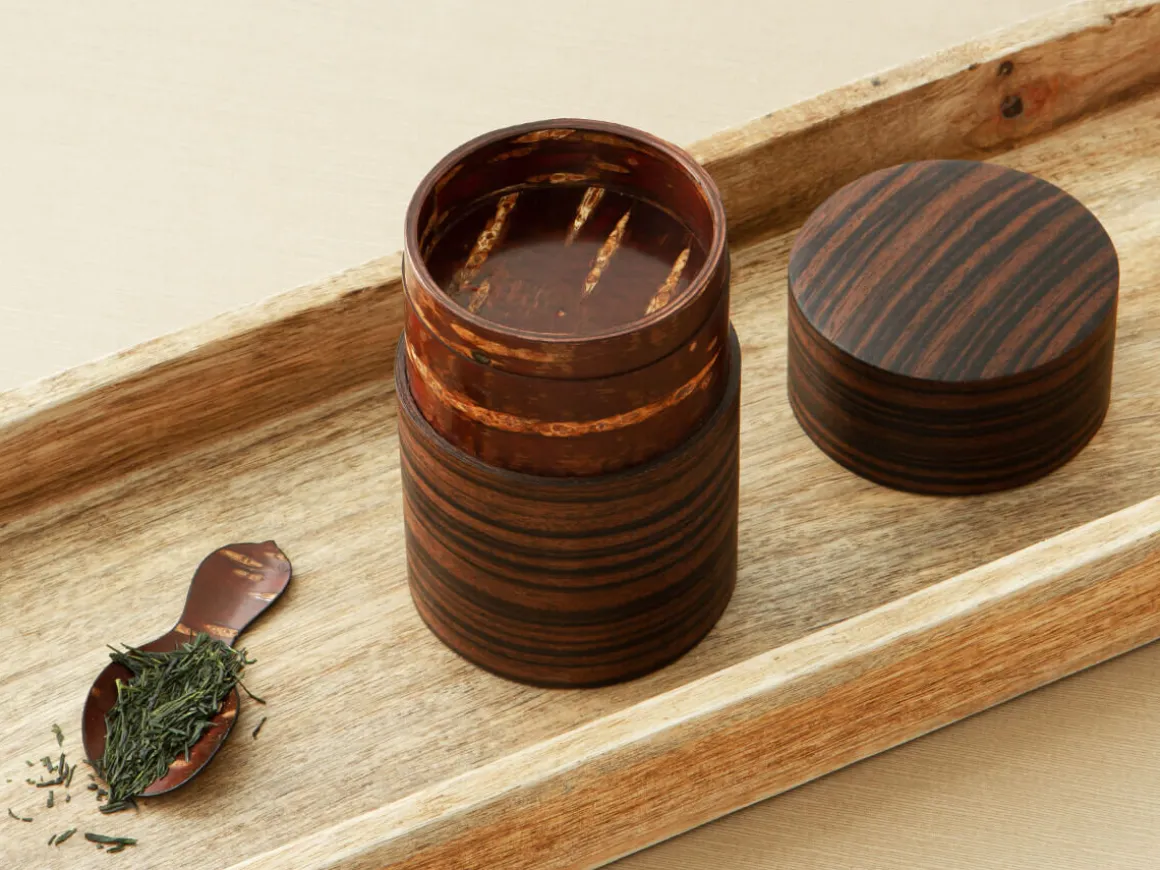 ORYOKI Teedosen*Teedose Obizutsu Ebony L, Kabazaiku, 150 g