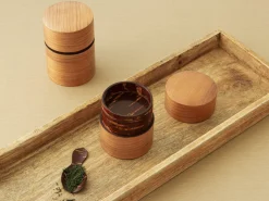 ORYOKI Teedosen*Teedose Obizutsu Kirsche, Kabazaiku, 2 Größen