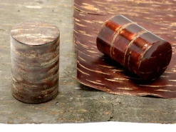 ORYOKI Teedosen*Teedose Obizutsu Walnuss, Kabazaiku, 2 Größen
