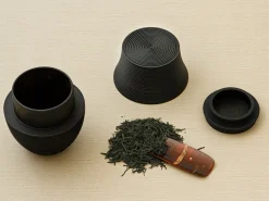 ORYOKI Teedosen*Teedose Sumi Kama, Serie Karmi, ca. 100 g Grüner Tee