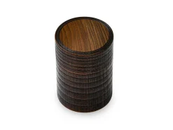 ORYOKI Teedosen*Teedose Urushi Nuri, Holz, braun