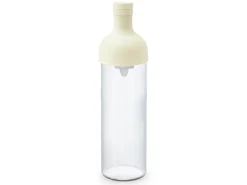 ORYOKI Mizudashi (Tee Kalt Aufgießen)*Teeflasche mit Sieb, HARIO Filter in Bottle, 750 ml, white
