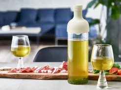 ORYOKI Mizudashi (Tee Kalt Aufgießen)*Teeflasche mit Sieb, HARIO Filter in Bottle, 750 ml, white