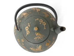 ORYOKI Japanische Teekannen|Teekanne Gusseisen*Teekanne Gusseisen CHOCHO, Bronze, 0,6 l