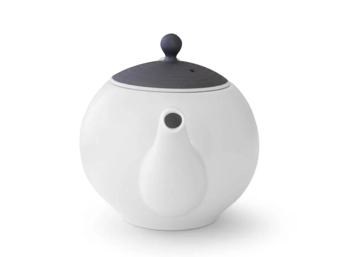 ORYOKI Japanische Teekannen|Teegeschirr*Teekanne Sabi-sen mon, Porzellan, 300 ml