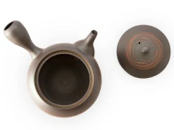 ORYOKI Japanische Teekannen|Teegeschirr*Teeservice Akebono Ryusen, Banko Yaki, 4-teilig