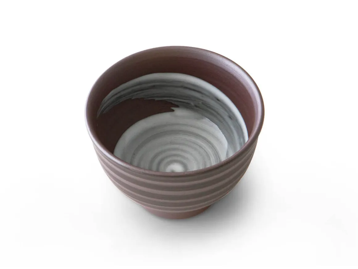 ORYOKI Japanische Teekannen|Teegeschirr*Teeservice Kuro Koma, Banko Yaki, 4-teilig