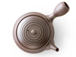 ORYOKI Japanische Teekannen|Teegeschirr*Teeservice Kuro Koma, Banko Yaki, 4-teilig