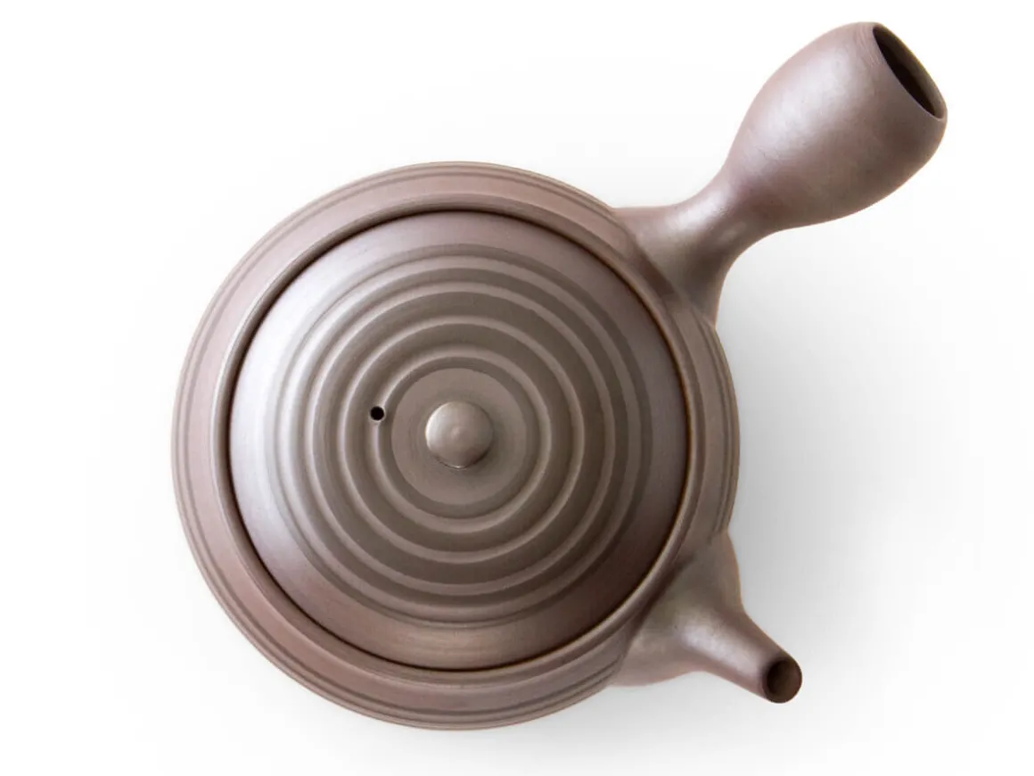 ORYOKI Japanische Teekannen|Teegeschirr*Teeservice Kuro Koma, Banko Yaki, 4-teilig