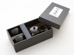 ORYOKI Japanische Teekannen|Teegeschirr*Teeservice Kurodei Kyogata, 3-teilig