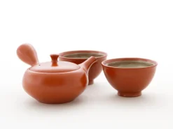 ORYOKI Japanische Teekannen|Teegeschirr*Teeservice Shudei Kyogata, 3-teilig