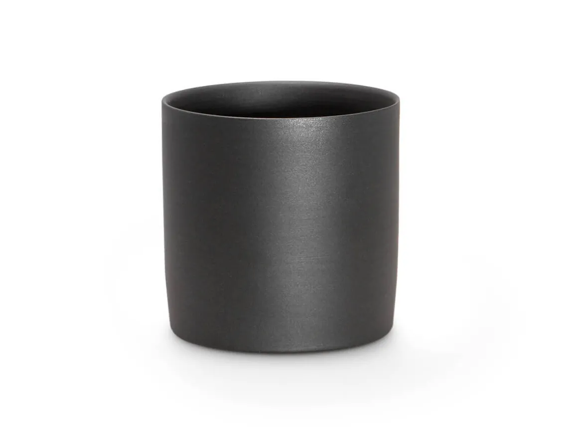 ORYOKI Teeschalen Und Becher|Teegeschirr*Teetasse Korokuri, 240 ml, schwarz