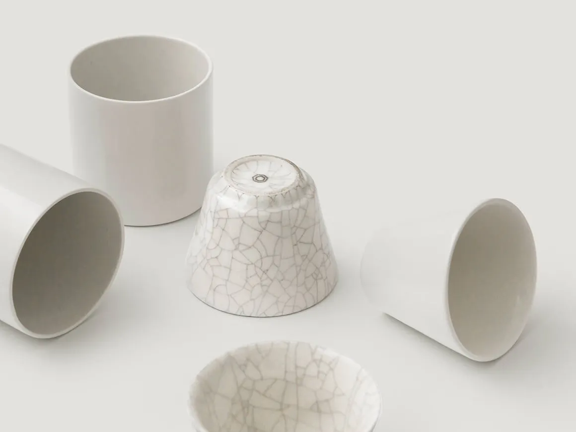 ORYOKI Teeschalen Und Becher|Teegeschirr*Teetasse Wan Haku Sumikannyu
