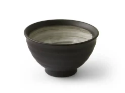 ORYOKI Teeschalen Und Becher|Teegeschirr*Teetasse Yakisime Kuro yunomi
