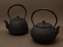 ORYOKI Tetsubin Gusseisen Wasserkessel|Teegeschirr*Tetsubin Torayama Nanbu Hiramaru Arare 2,0 Liter