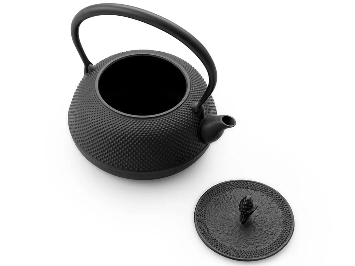 ORYOKI Tetsubin Gusseisen Wasserkessel|Teekanne Gusseisen*Tetsubin, Wasserkessel Gusseisen 1,7 l HIRAMARU ARARE, Iwachu (IH)