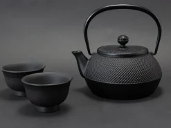 ORYOKI Tetsubin Gusseisen Wasserkessel*Tetsubin, Wasserkessel Gusseisen ARARE 0,9 l, Iwachu (IH)