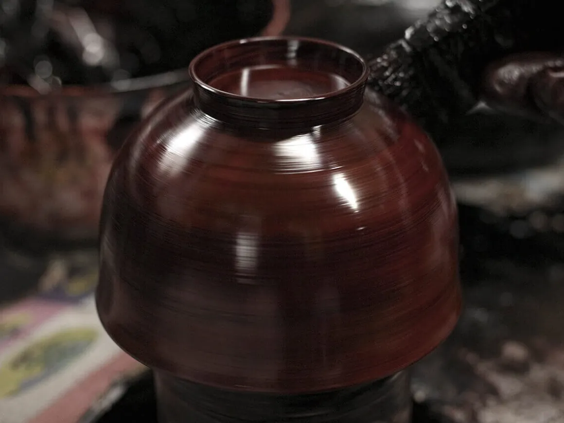 ORYOKI Teeschalen Und Becher|Lacquerware*Trink-Becher Turari Wan S, braun