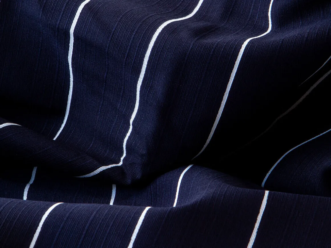 ORYOKI Furoshiki*Umhängetasche Furoshiki Sutoraipu, marine, 70 cm