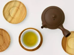 ORYOKI Teeschalen Und Becher|Teegeschirr*Untertasse Chataku OIL, Holz