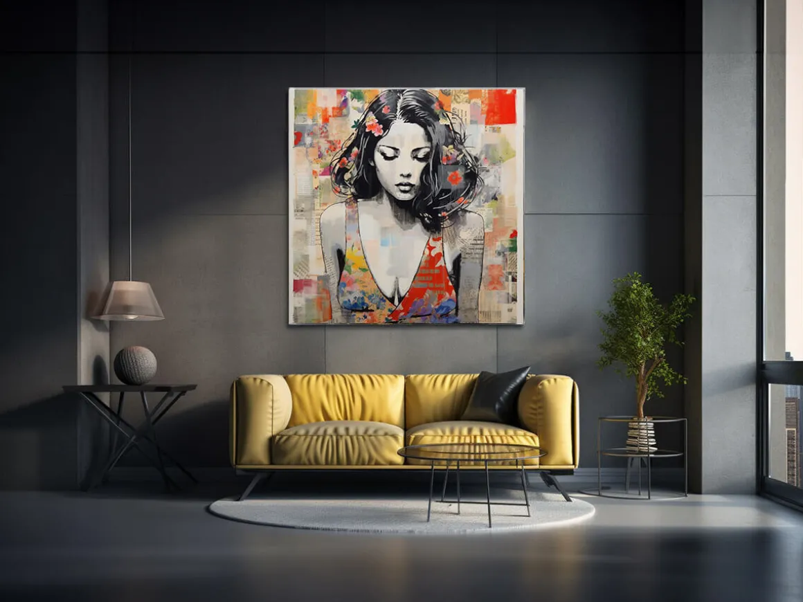 ORYOKI Wandbilder*Wandbild Nihon no Pop Art #2, farbig 1:1