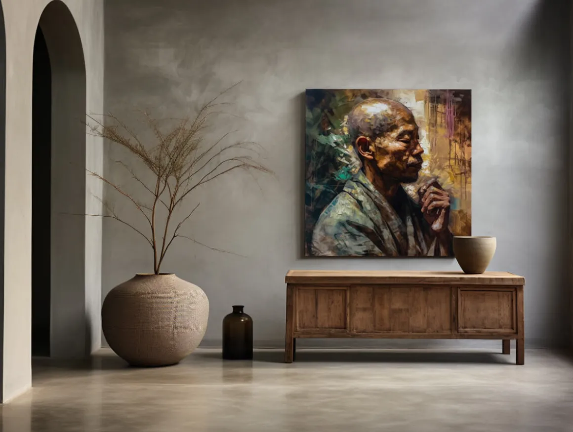 ORYOKI Wandbilder*Wandbild Satori #3, farbig 1:1