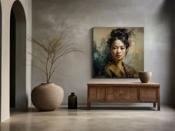 ORYOKI Wandbilder*Wandbild Satori #4, farbig 1:1